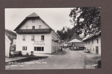AK St. Kathrein am Hauenstein. Gasthof Post.