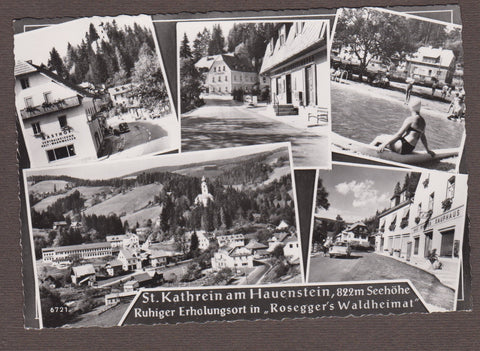 AK St. Kathrein am Hauenstein. Roseggers Waldheimat.