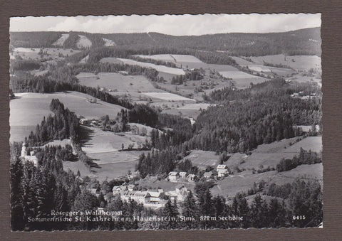 AK St. Kathrein am Hauenstein. Roseggers Waldheimat.