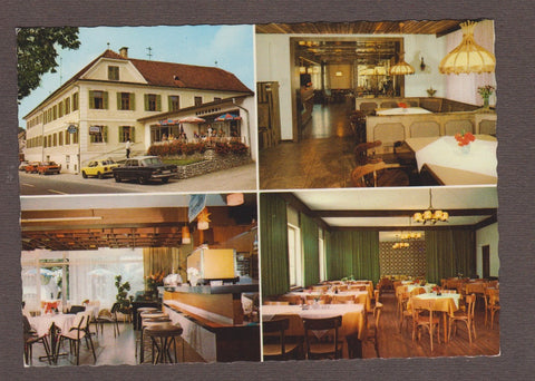 AK Markt Hartmannsdorf. Gasthof Cafe Bäckerei. Karl Huber.