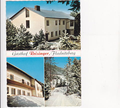 AK Fladnitz a.d. Teichalpe. Gasthof Reisinger. Fladnitzberg.