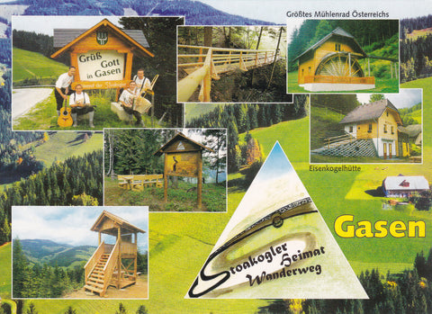 AK Gasen. Stoakogler Heimat Wanderweg.