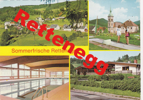 AK Sommerfrische Rettenegg. Hallenbad.