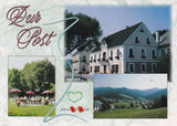 AK Rettenegg 8. Gasthof Zur Post. Josef Simml.