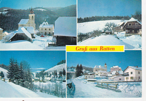 AK Gruß aus Ratten.