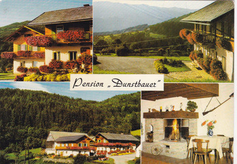 AK Baierdorf, Anger. Pension Dunstbauer. Rosa Schrank vlg. Dunstbauer.