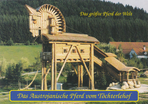 AK Oberfeistritz 190. Töchterlehof. Familie Derler. Gesundheitsfarm und Stutenmilchgestüt.