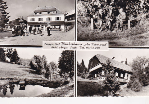 AK Anger. Berggasthof Winkelbauer Am Rabenwald.