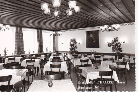 AK Anger. Großgasthof Thaller. Rosseggerstube.