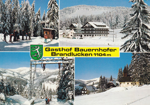 AK Heilbrunn. Brandlucken. Gasthof Bauernhofer.