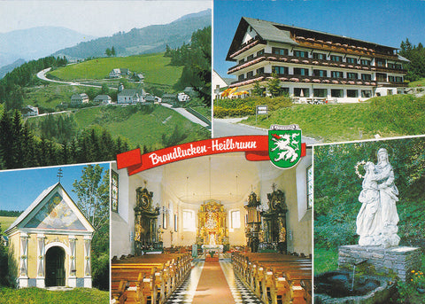 AK Brandlucken-Heilbrunn. Gasthof Bauernhofer.
