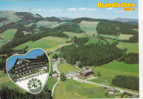 AK Heilbrunn. Brandlucken. Gasthof Bauernhofer.