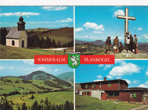 AK Sommeralm. Plankogel. Alpengasthof Friedrich Gesslbauer. Heilbrunn.