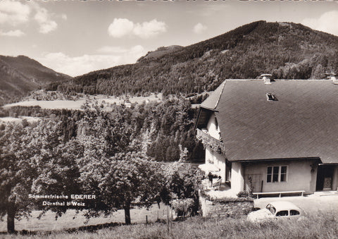 AK Dürnthal bei Weiz. Naas. Sommerfrische Ederer.