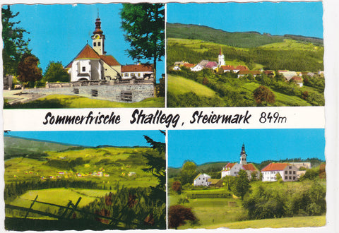 AK Sommerfrische Strallegg.