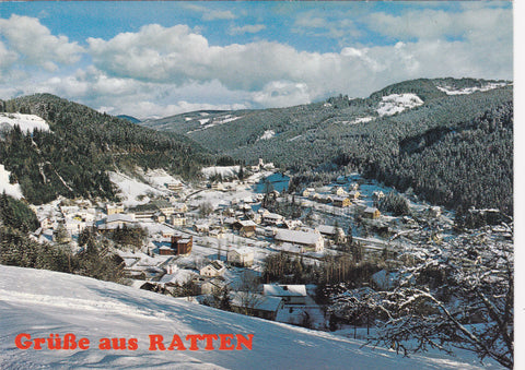 AK Grüße aus Ratten.