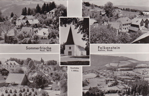 AK Sommerfrische Falkenstein. (Ratten/Fischbach)