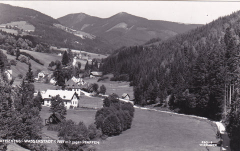 AK Rettenegg - Wasserstadt gegen Pfaffen.