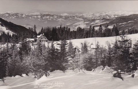 AK Berggasthof Schanz bei Kindberg. (1934-35)