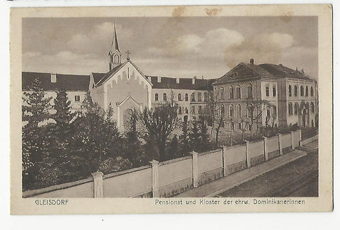AK Gleisdorf. Pensionat und Kloster der ehrw. Dominikanerinnen.
