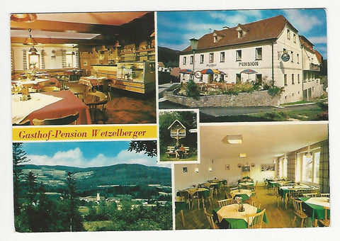 AK Miesenbach 4. Gasthof-Pension Wetzelberger.