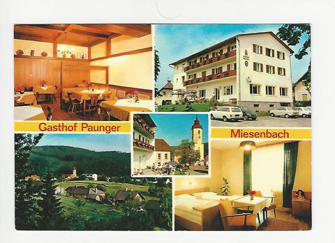 AK Miesenbach 5. Gasthof Pension Paunger.