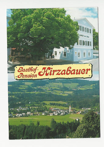 AK Miesenbach. Gasthof Pension Hirzabauer, "Zur Linde" Josef Hirzabauer.