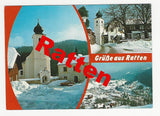 AK Grüsse aus Ratten.