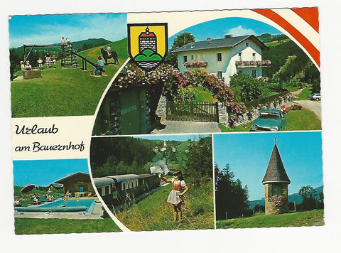 AK Koglhof 80. Urlaub am Bauernhof. Grete und Johann Reitbauer.