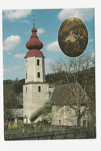 AK St. Georgen/Koglhof. Baustein für St. Georgen am Gasenbach.