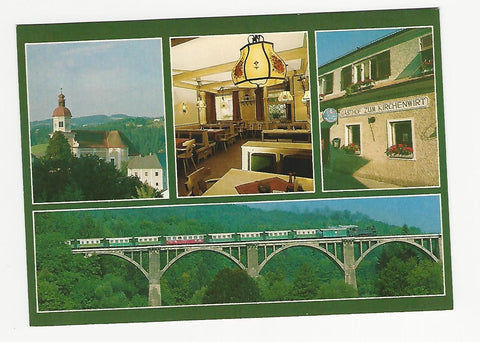 AK Birkfeld. Gasthof Kirchenwirt. E. Hinterhofer.