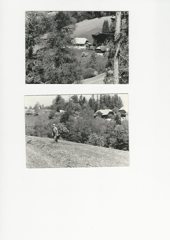 4 Fotos Sallegg bei Birkfeld. Juni 1982.