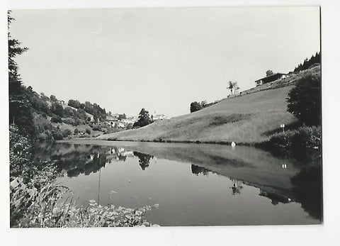 Foto Birkfeld. Stausee Dunst. Juni 1982.