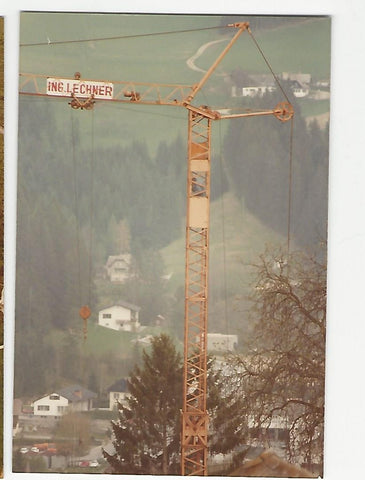 Foto Birkfeld. Kran. (Mai 1982)