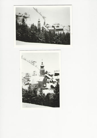 5 Fotos Aschau. Katholische Filialkirche St. Georgen am Gasenbach. (Januar 1978)