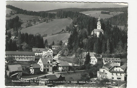 AK St. Kathrein am Hauenstein. Rosegger's Waldheimat.