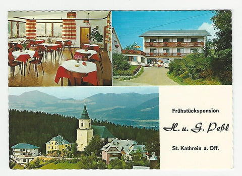AK Sankt Kathrein am Offenegg. Frühstückspension Hans und Grete Peßl.
