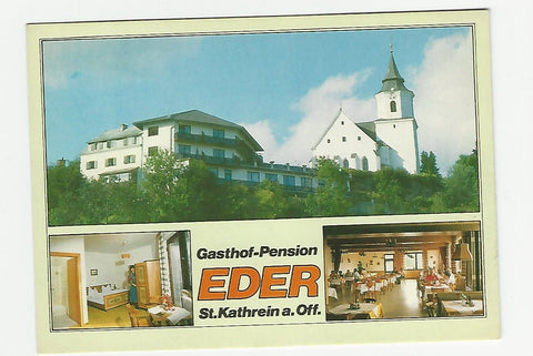 AK Sankt Kathrein am Offenegg. Gasthof Pension Eder.