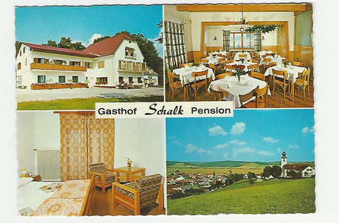 AK St. Margarethen/Raab. Gasthof Pension Schalk.