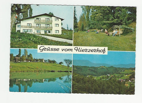 AK St. Margarethen/Raab. Grüsse vom Hierzehof. Fam. Hans Hierzer.