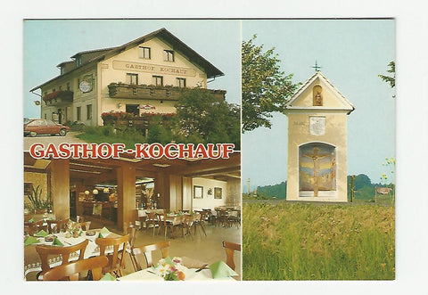 AK St. Margarethen an der Raab. Gasthof Karl Kochauf.  Takern 1.