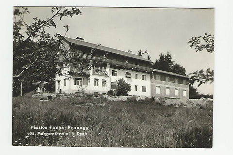 AK St. Margarethen a.d. Raab. Pension Fuchs - Pronegg.