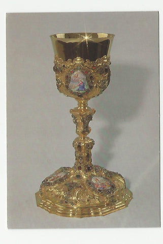Karte Kelch 1732. Weizberg. Meister: Franz Pfäffinger, Graz.