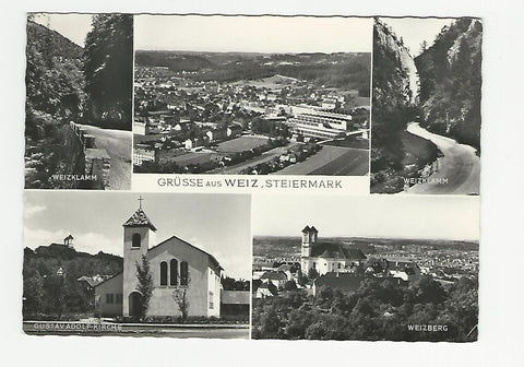 AK Grüsse aus Weiz. (1967)