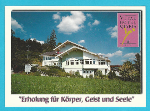 AK Fladnitz an der Teichalpe 45. Vital Hotel Styria.