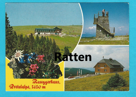 AK Roseggerhaus. Pretulalpe. Ratten.
