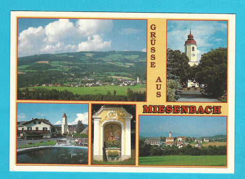 AK Grüsse aus Miesenbach.