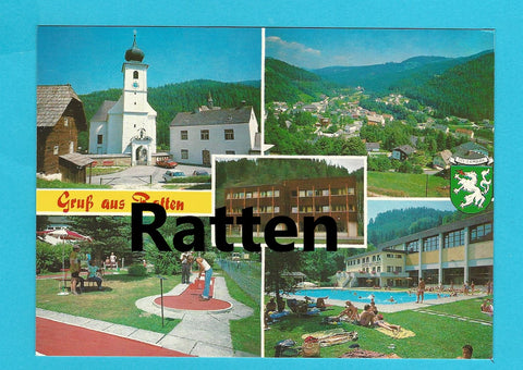AK Gruß aus Ratten.