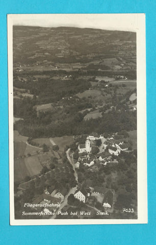 AK Fliegeraufnahme Puch bei Weiz. (1941)