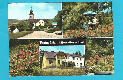 AK St. Margarethen an der Raab. Pension Fuchs.